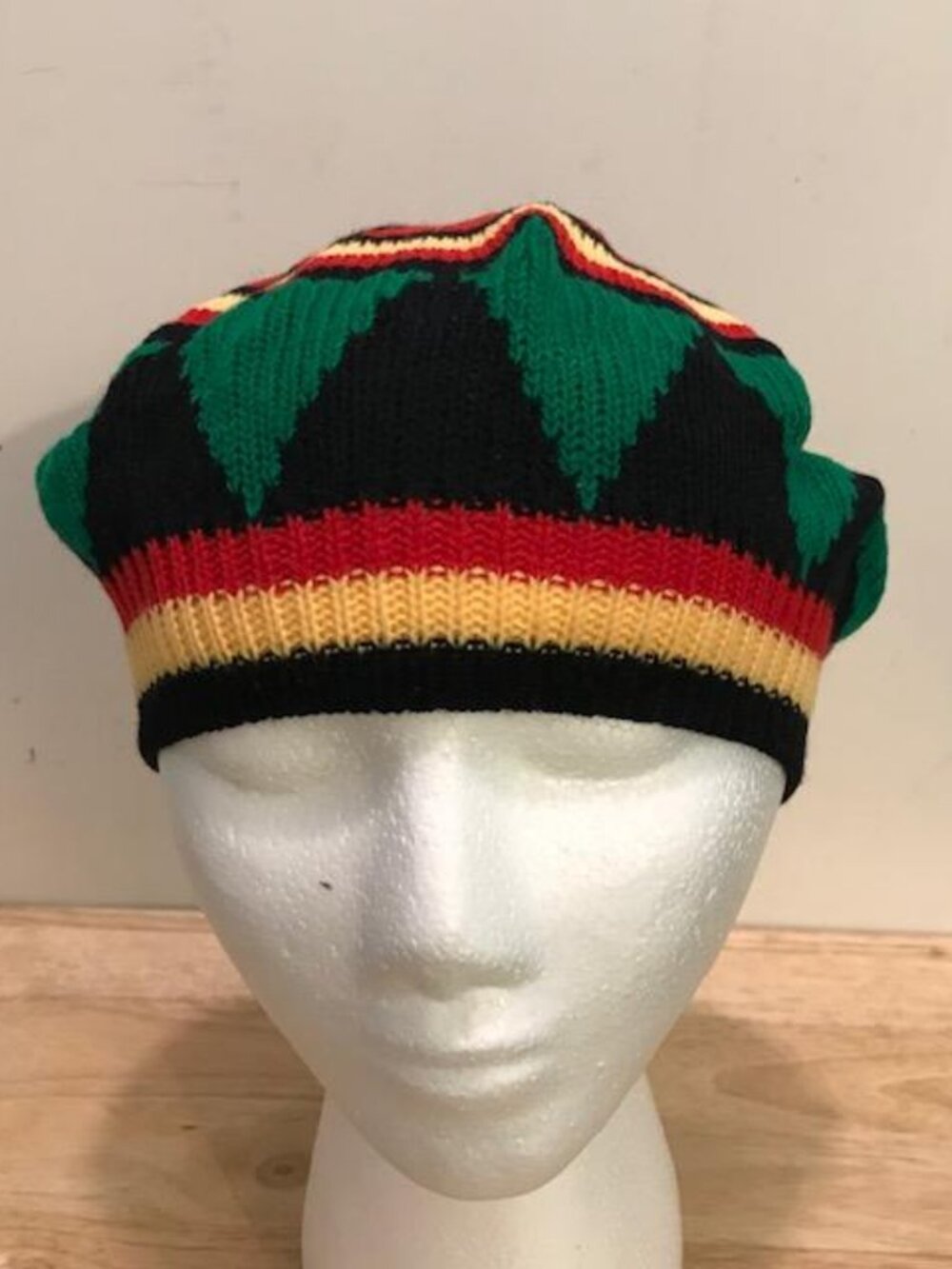 Back To School Jamician Pride Knit Cotton Kufi Skull Cap